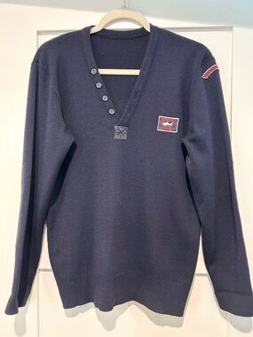 Paul & Shark Vintage V-Neck Wool Sweater